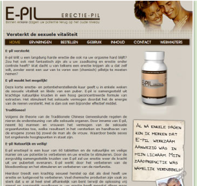 Erectie Pil